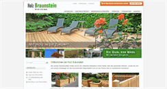 Desktop Screenshot of holz-braunstein.at